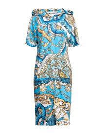 【送料無料】 モスキーノ レディース ワンピース トップス Midi dress Azure