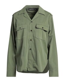 【送料無料】 デパートメントファイブ レディース シャツ トップス Solid color shirts & blouses Military green
