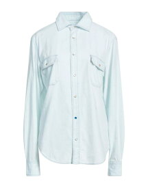 【送料無料】 ヤコブ コーエン レディース シャツ ブラウス トップス Solid color shirts & blouses Sky blue