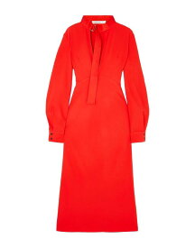 【送料無料】 ヴィクトリア ベッカム レディース ワンピース トップス Midi dress Red