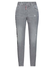 【送料無料】 ディースクエアード レディース デニムパンツ ジーンズ ボトムス Denim pants Grey