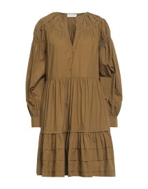 【送料無料】 ウラ・ジョンソン レディース ワンピース トップス Short dress Military green