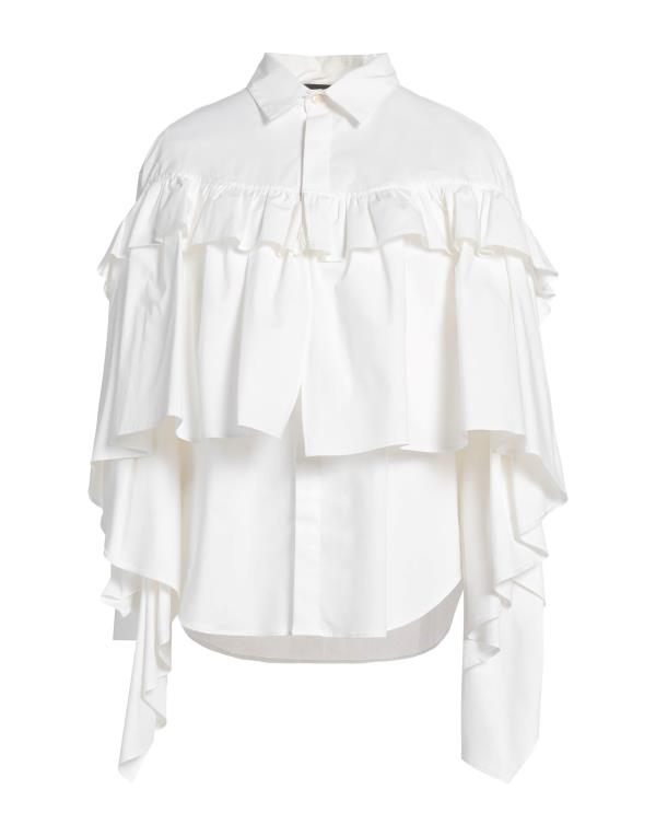 【送料無料】 レッドバレンティノ レディース シャツ トップス Solid color shirts & blouses Whiteのサムネイル