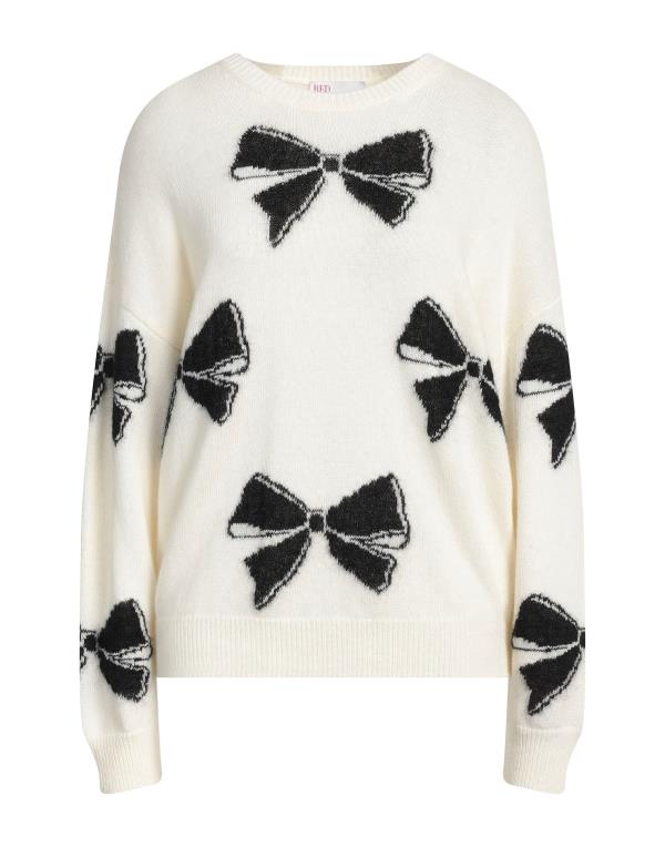 【送料無料】 レッドバレンティノ レディース ニット・セーター アウター Sweater Whiteのサムネイル