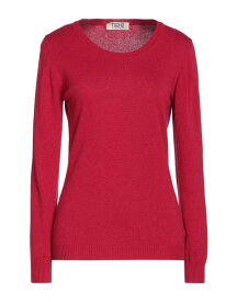 【送料無料】 ティーエスディ12 レディース ニット・セーター アウター Sweater Brick red