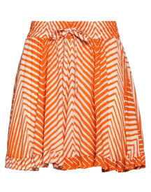 【送料無料】 ソーアリュール レディース ハーフパンツ・ショーツ ボトムス Shorts & Bermuda Orange