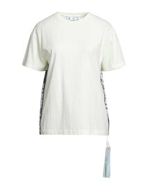 【送料無料】 オフホワイト レディース Tシャツ トップス T-shirt Cream