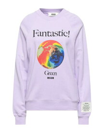 【送料無料】 エムエスジイエム レディース パーカー・スウェット アウター Sweatshirt Lilac