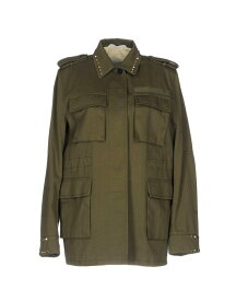 【送料無料】 ヴァレンティノ レディース ジャケット・ブルゾン アウター Full-length jacket Military green