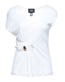 【送料無料】 カヴァリ クラス レディース Tシャツ トップス T-shirt White
