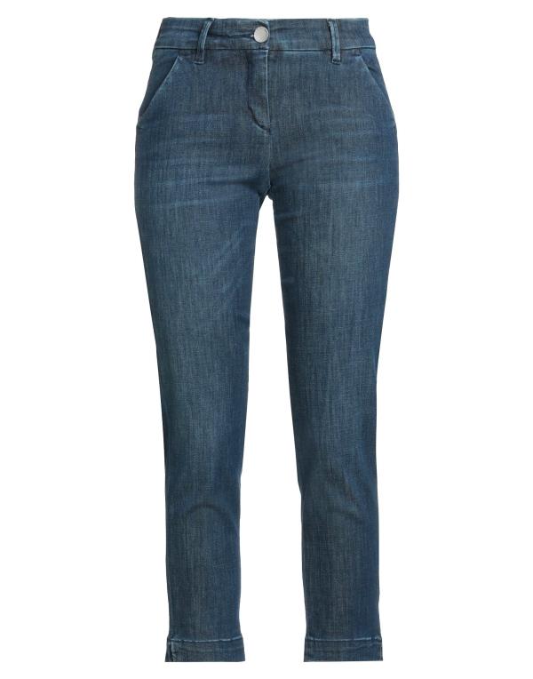 【送料無料】 ジェッカーソン レディース デニムパンツ ボトムス Cropped jeans Blueのサムネイル