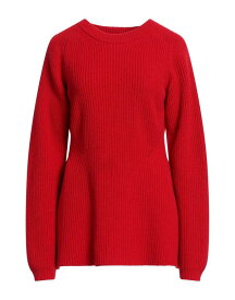 【送料無料】 セミクチュール レディース ニット・セーター アウター Sweater Red