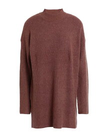 【送料無料】 オンリー レディース ニット・セーター アウター Turtleneck Brown