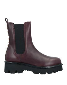 【送料無料】 ツインセット レディース ブーツ・レインブーツ ブーティ シューズ Ankle boot Deep purple