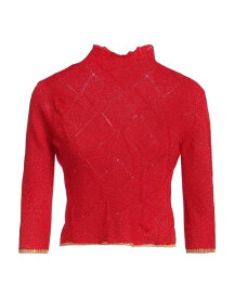 【送料無料】 クルチアーニ レディース ニット・セーター アウター Cashmere blend Red