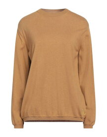 【送料無料】 セミクチュール レディース ニット・セーター アウター Sweater Camel