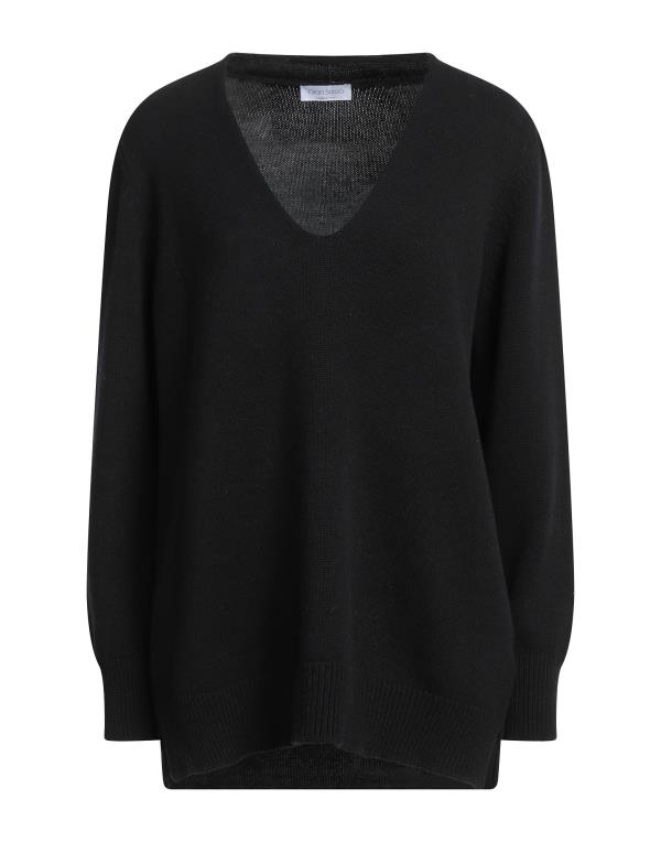 【送料無料】 グランサッソ レディース ニット・セーター アウター Sweater Black