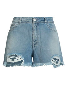 【送料無料】 マイツインツインセット レディース ハーフパンツ・ショーツ デニムショーツ ボトムス Denim shorts Blue