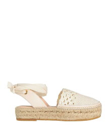 【送料無料】 カンナ レディース スリッポン・ローファー シューズ Espadrilles Ivory