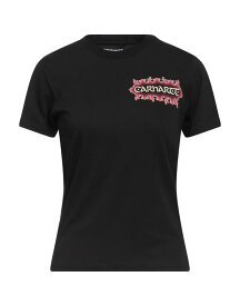 【送料無料】 カーハート レディース Tシャツ トップス T-shirt Black