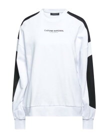 【送料無料】 コスチュームナショナル レディース パーカー・スウェット アウター Sweatshirt White