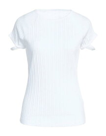 【送料無料】 ヘルムート ラング レディース Tシャツ トップス T-shirt White