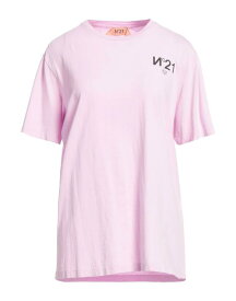 【送料無料】 ヌメロ ヴェントゥーノ レディース Tシャツ トップス T-shirt Pink