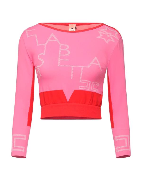  エリザベッタフランキ レディース Tシャツ トップス T-shirt Pink 92％以上節約