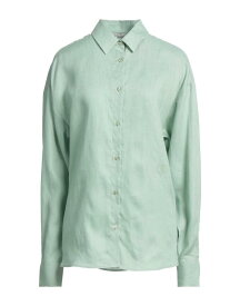 【送料無料】 トラサルディ レディース シャツ リネンシャツ トップス Linen shirt Light green