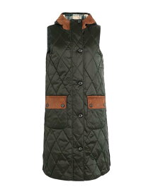 【送料無料】 バーブァー レディース ジャケット・ブルゾン アウター Jacket Dark green