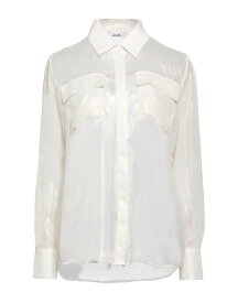 【送料無料】 ジジル レディース シャツ トップス Solid color shirts & blouses Ivory