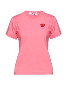 【送料無料】 コム・デ・ギャルソン レディース Tシャツ トップス T-shirt Pink