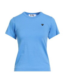 【送料無料】 コム・デ・ギャルソン レディース Tシャツ トップス T-shirt Azure