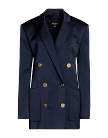 【送料無料】 バルマン レディース ジャケット・ブルゾン ブレザー アウター Blazer Blue