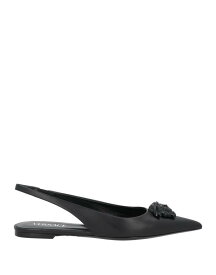 【送料無料】 ヴェルサーチ レディース ベルト アクセサリー Ballet flats Black