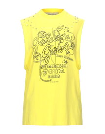 【送料無料】 ゴールデングース レディース Tシャツ トップス T-shirt Yellow
