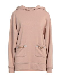 【送料無料】 エリザベッタフランキ レディース パーカー・スウェット フーディー アウター Hooded sweatshirt Pastel pink