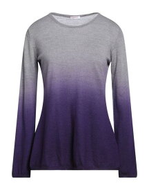 【送料無料】 ロッソピューロ レディース ニット・セーター アウター Sweater Purple