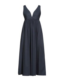 【送料無料】 エージージーンズ レディース ワンピース トップス Long dress Midnight blue