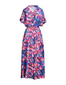 【送料無料】 フェデーリ レディース ワンピース トップス Long dress Blue