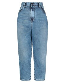 【送料無料】 マイツインツインセット レディース デニムパンツ ボトムス Cropped jeans Blue