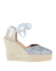 【送料無料】 マネビ レディース スリッポン・ローファー シューズ Espadrilles Turquoise