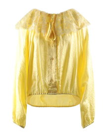 【送料無料】 ジャンパトゥ レディース シャツ トップス Lace shirts & blouses Yellow