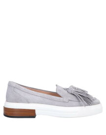 【送料無料】 トッズ レディース スリッポン・ローファー シューズ Loafers Light grey