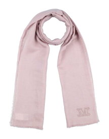 【送料無料】 マックスマーラ レディース マフラー・ストール・スカーフ アクセサリー Scarves and foulards Pastel pink