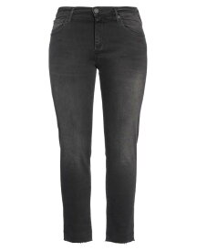 【送料無料】 トゥルーレリジョン レディース デニムパンツ ボトムス Cropped jeans Steel grey