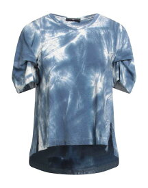 【送料無料】 ハイ レディース Tシャツ トップス T-shirt Slate blue