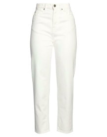 【送料無料】 ツインセット レディース デニムパンツ ジーンズ ボトムス Denim pants White