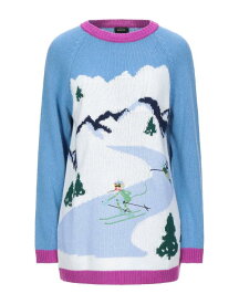 【送料無料】 ピンコ レディース ニット・セーター アウター Sweater Sky blue