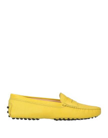 【送料無料】 トッズ レディース スリッポン・ローファー シューズ Loafers Acid green